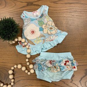 Ruffled Baby Nay Outfit